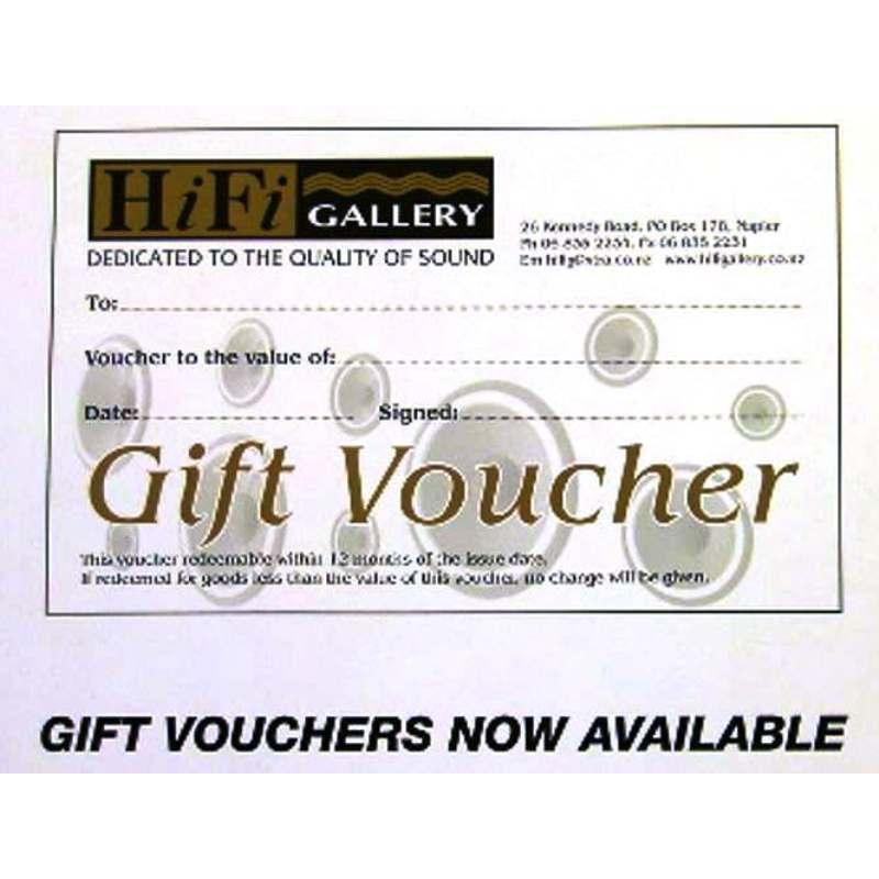 Hi Fi Gallery / Just For The Record Store: $50 Gift Voucher